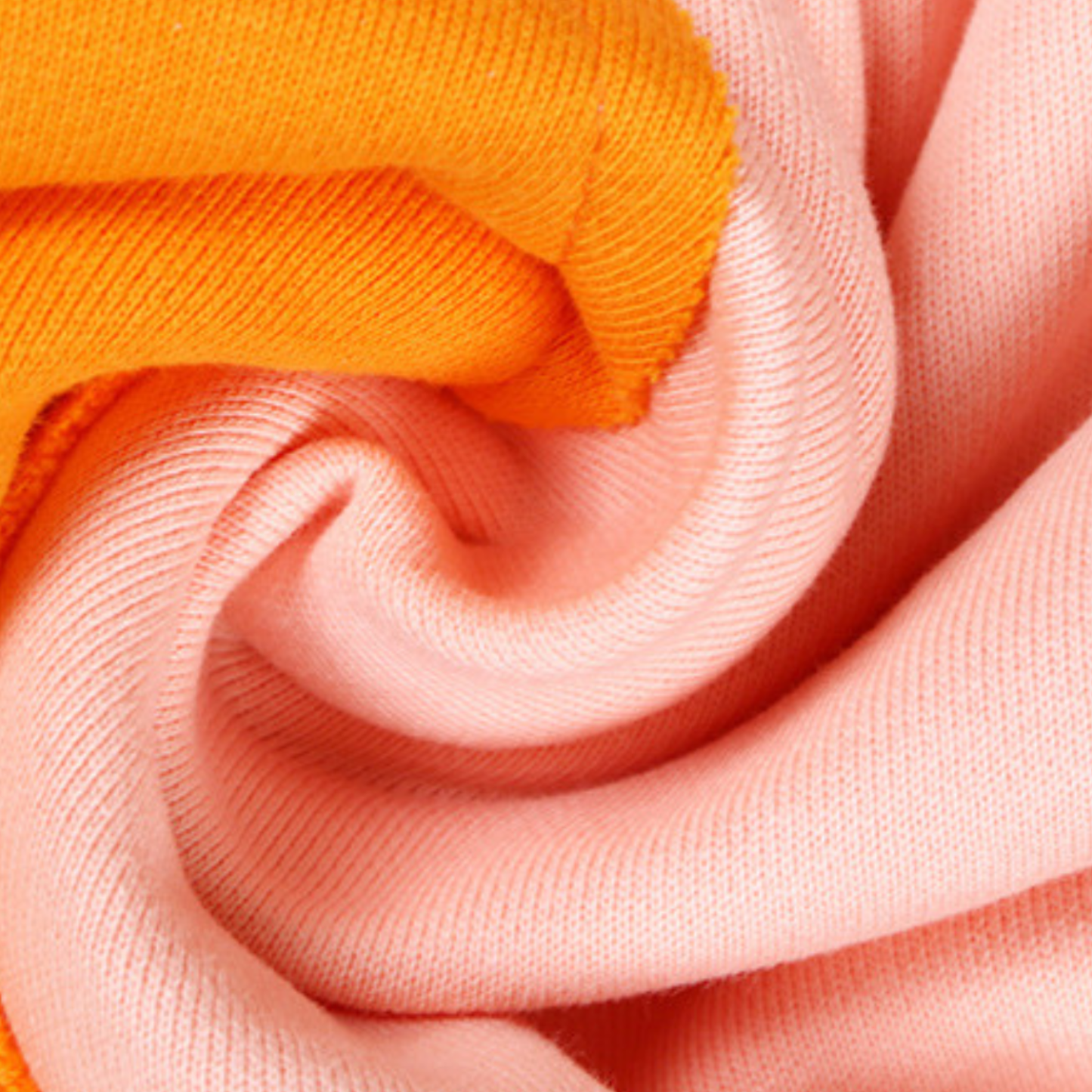 Two Tone  Streetwear Hoodie Fabric