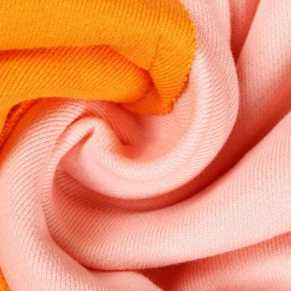 Two Tone  Streetwear Hoodie Fabric