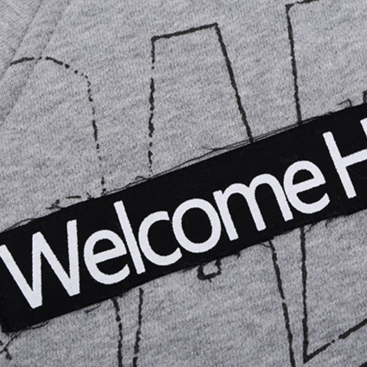 Streetwear Hoodie With Retro Badges graphics