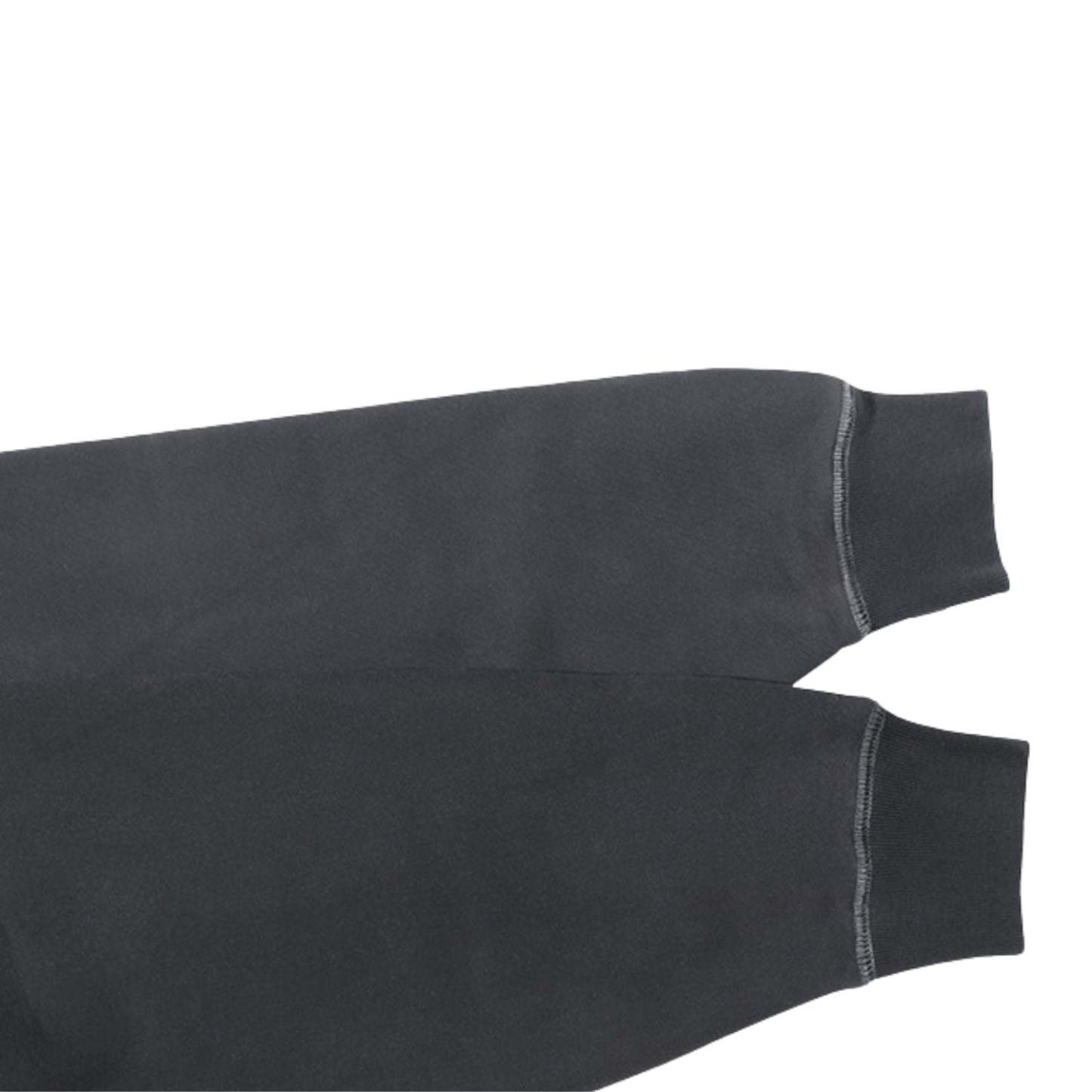 ASK YOURSELF Streetwear Gray Hoodie Sleeves