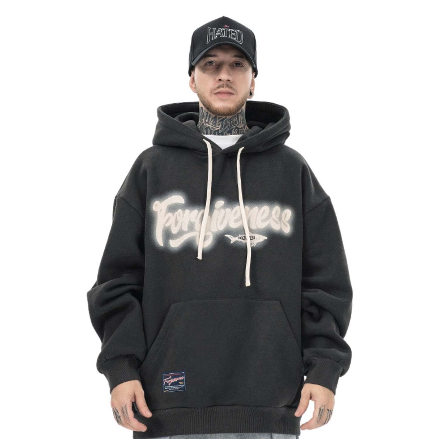 Forgiveness Black Hoodie