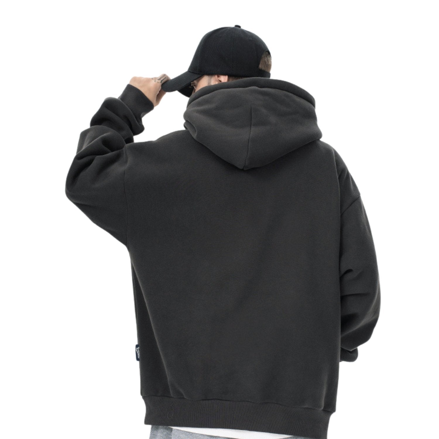Forgiveness Winter Streetwear Black Hoodie