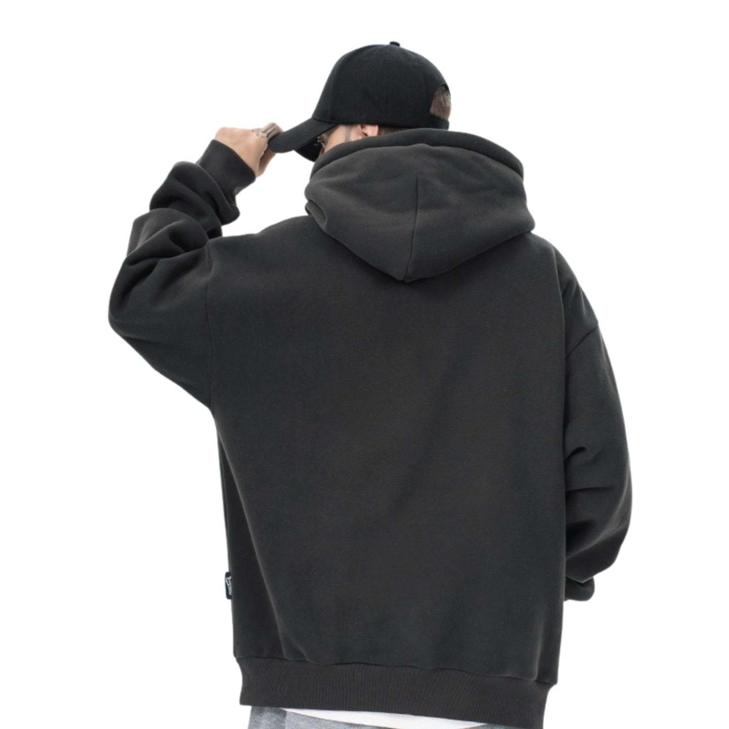 Forgiveness Winter Streetwear Black Hoodie