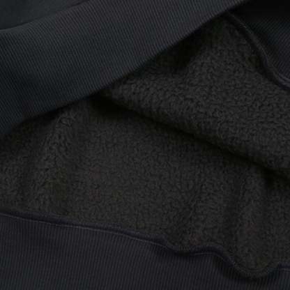 Forgiveness Winter Streetwear Black Hoodie Stitches