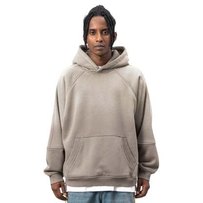 Gradient Streetwear Gray Hoodie