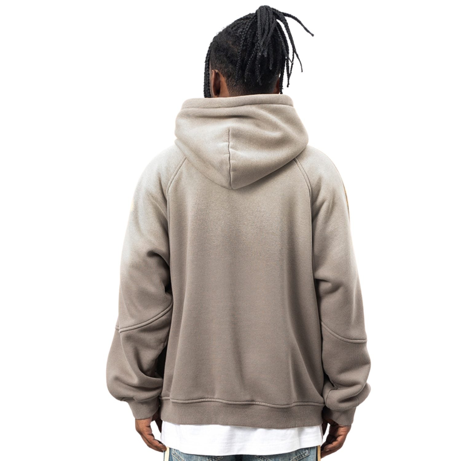 Gradient Streetwear Gray Hoodie