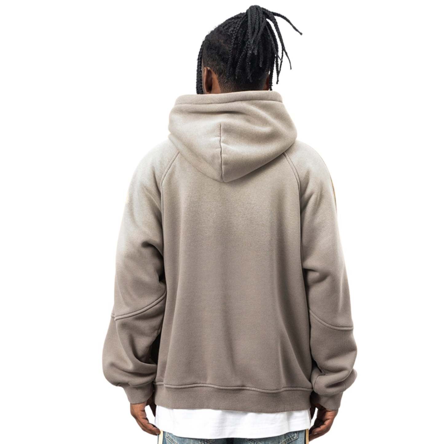Gradient Streetwear Gray Hoodie