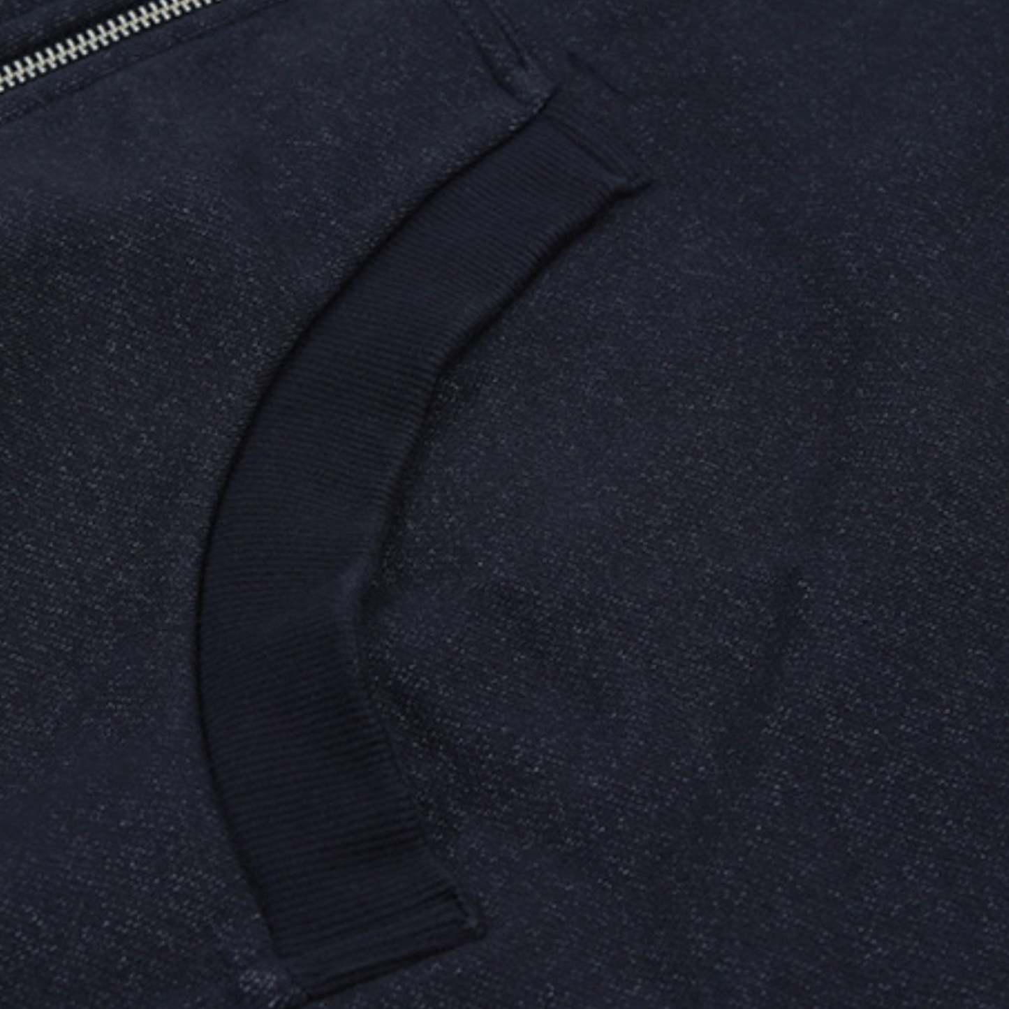 Double Zip Up Streetwear Hoodie Pocket