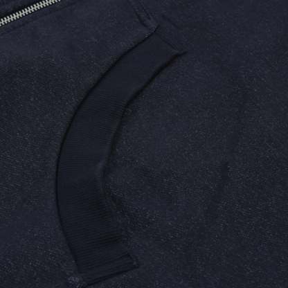 Double Zip Up Streetwear Hoodie Pocket