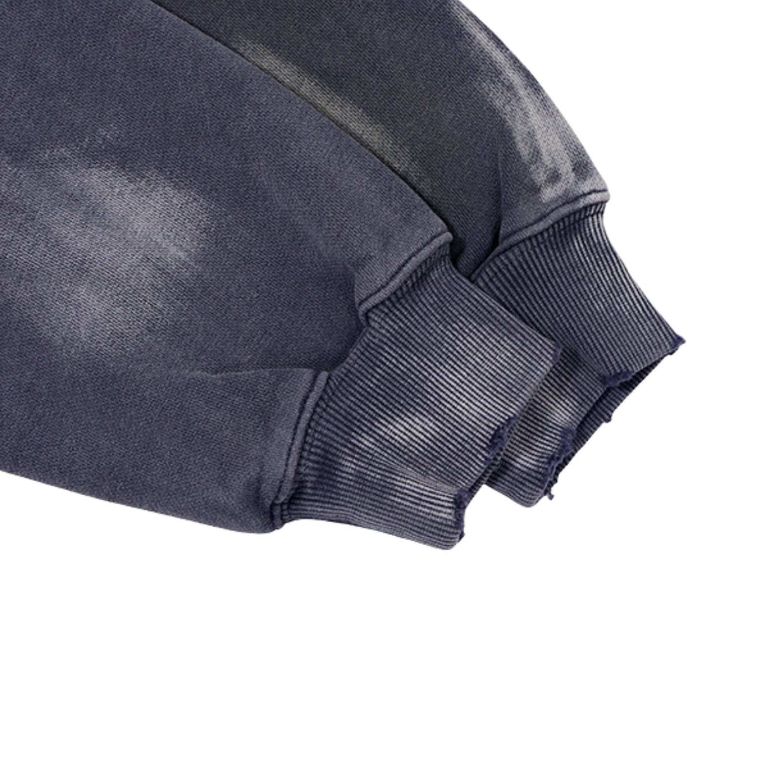 Retro Washed Streetwear Hoodie Sleeves