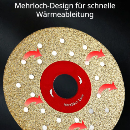 Spezielle Trennscheibe für Steinplatten