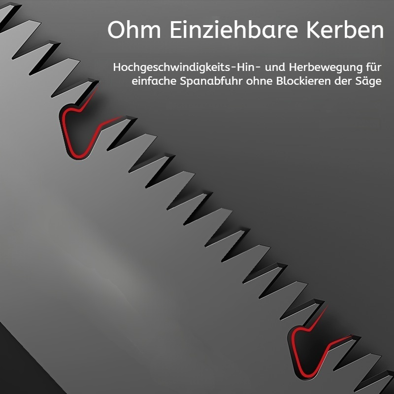 Beliebte rostfreie klappbare Haushaltshandsäge aus Legierung