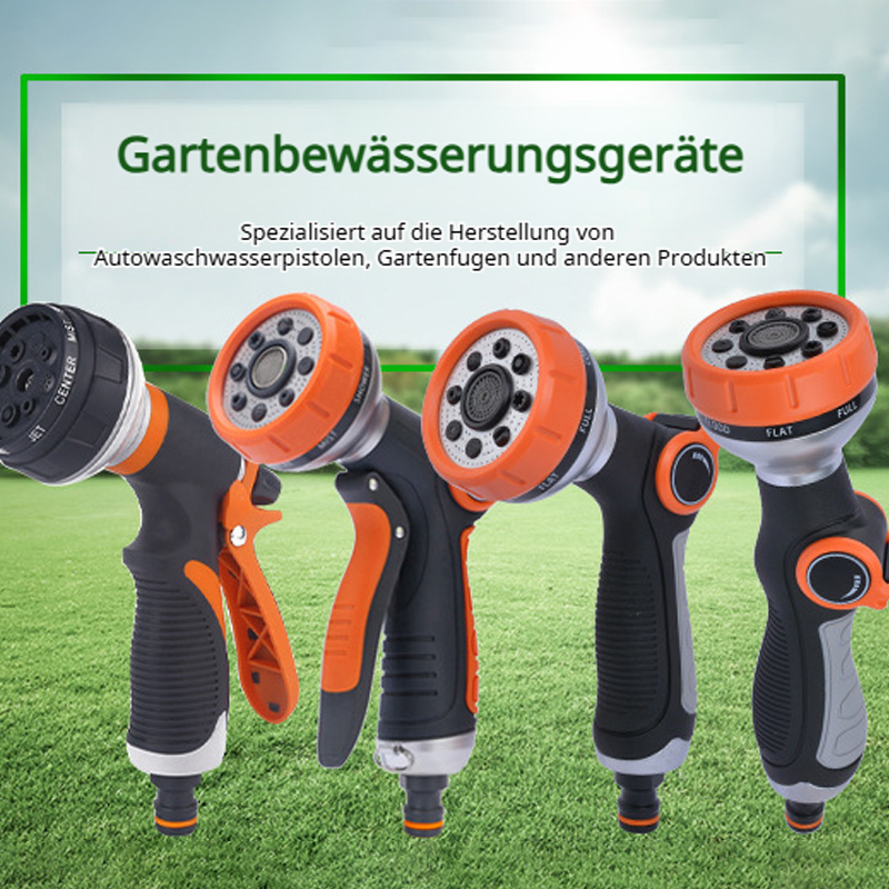 Leichter und einfach zu bedienender Gartenschlauch-Wassersprüher für Autowäsche