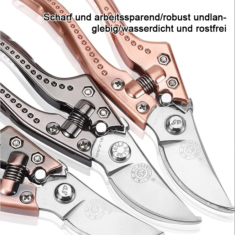 Ergonomische Astschere für trockene und harte Zweige 
