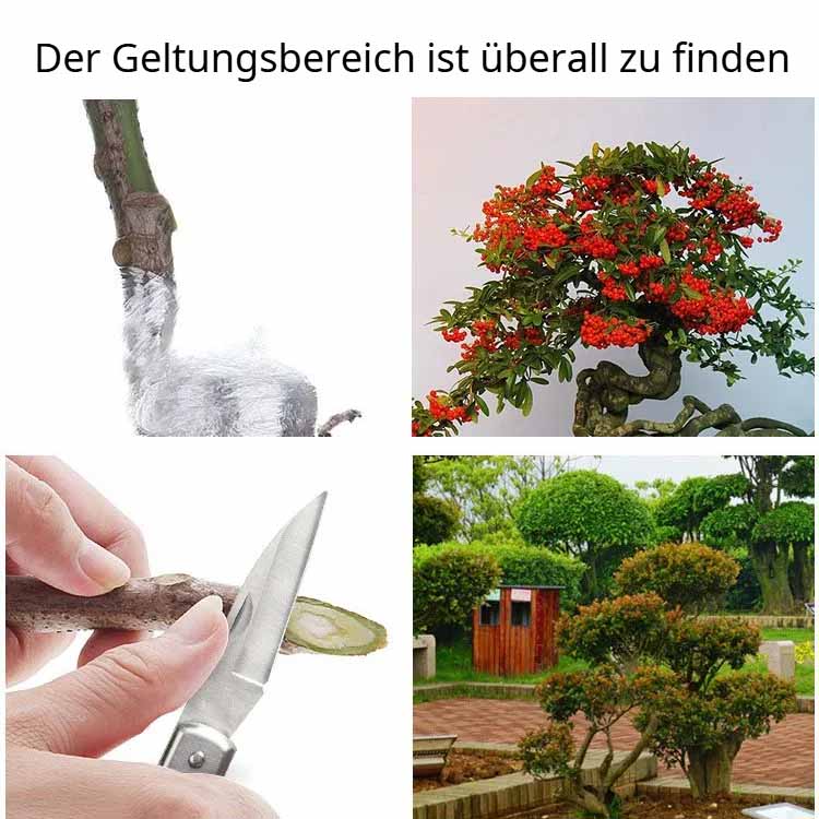 Klappbare Obstbaum-Veredelungsmesser aus Kohlenstoffstahl