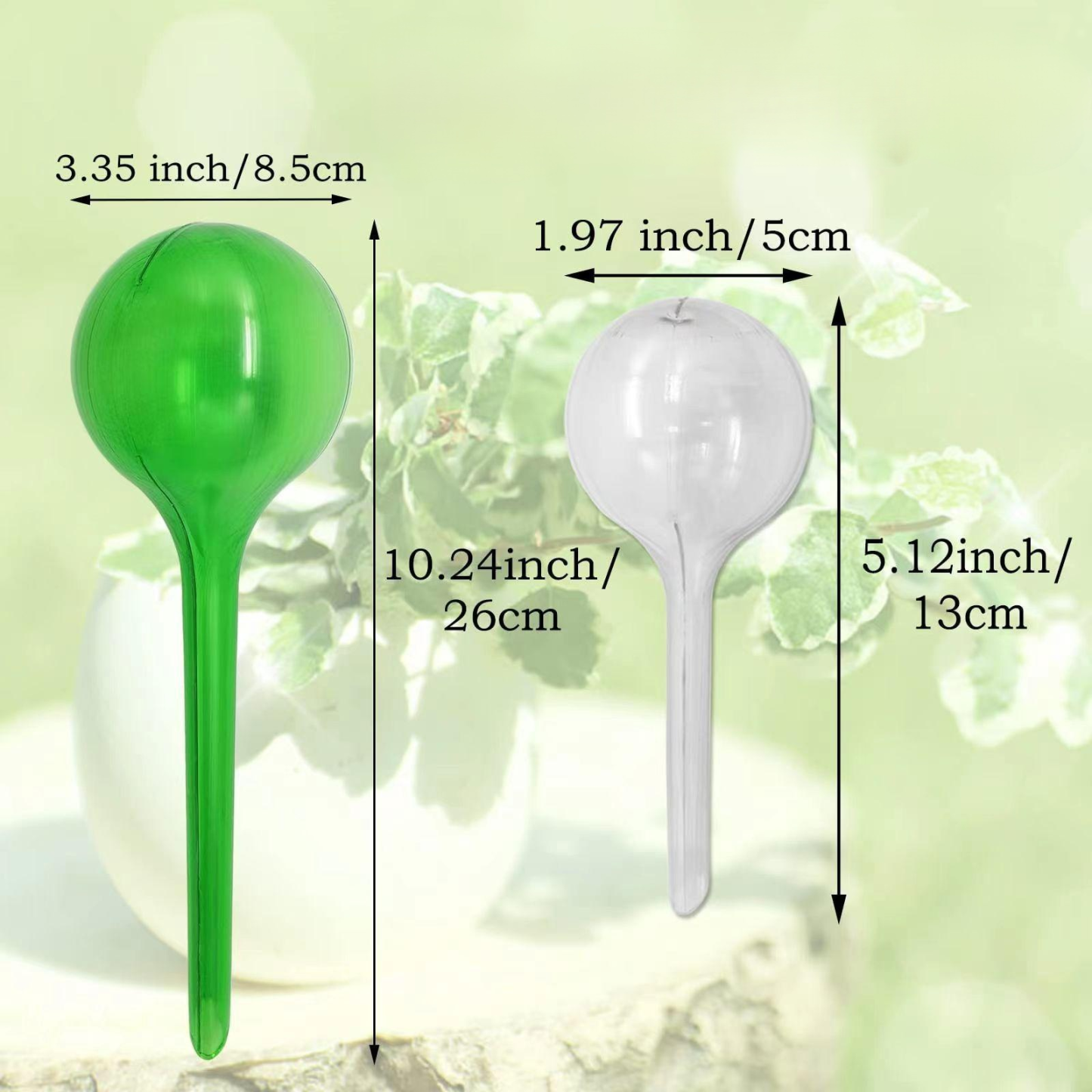 Transparenter automatischer Pflanzenbewässerer