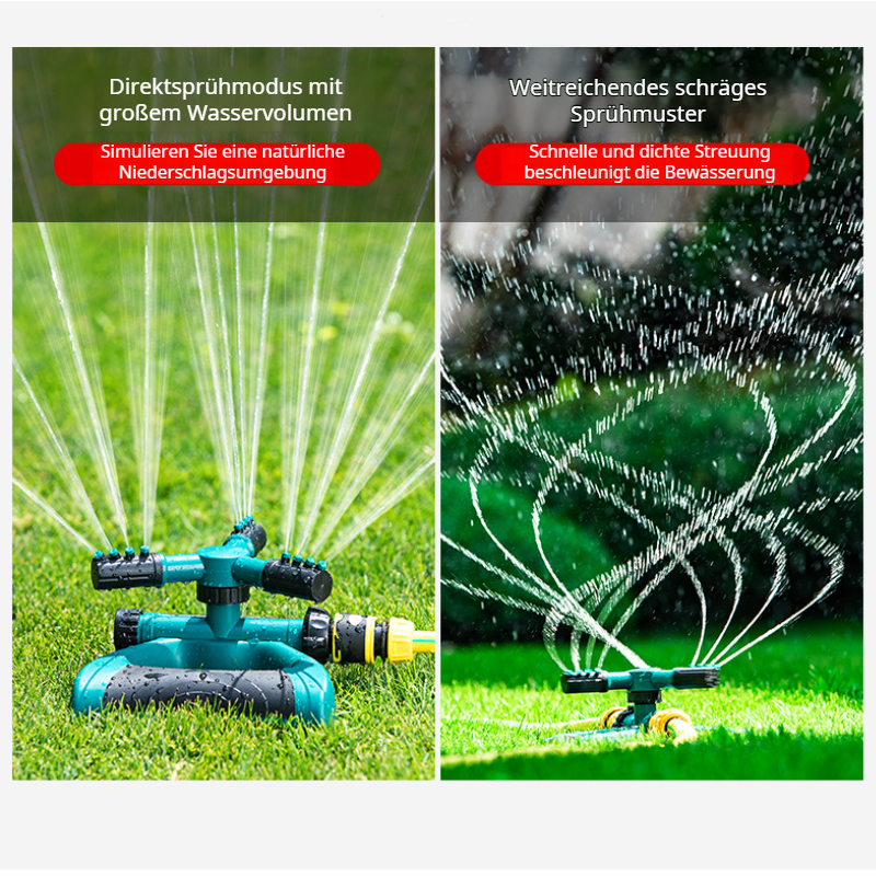 Automatischer 360-Grad-Rotationssprinkler 