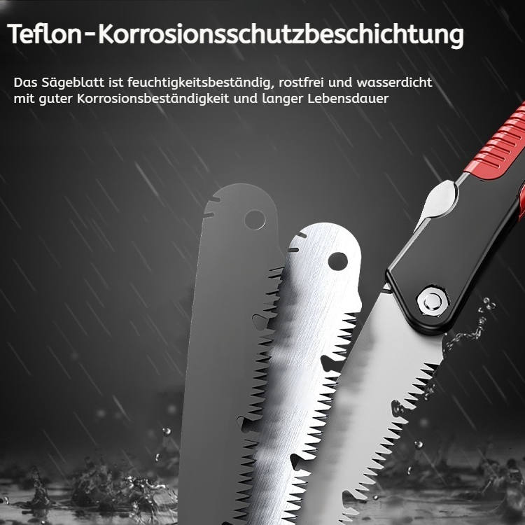 Beliebte rostfreie klappbare Haushaltshandsäge aus Legierung