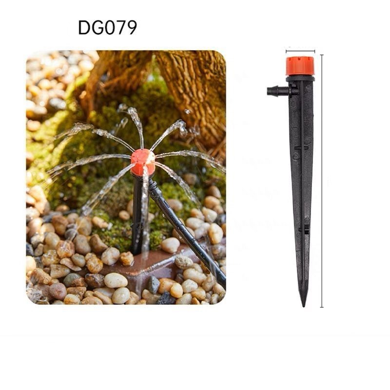 Automatisches Bewässerungsset mit 360-Grad-Vernebelungsdüsen