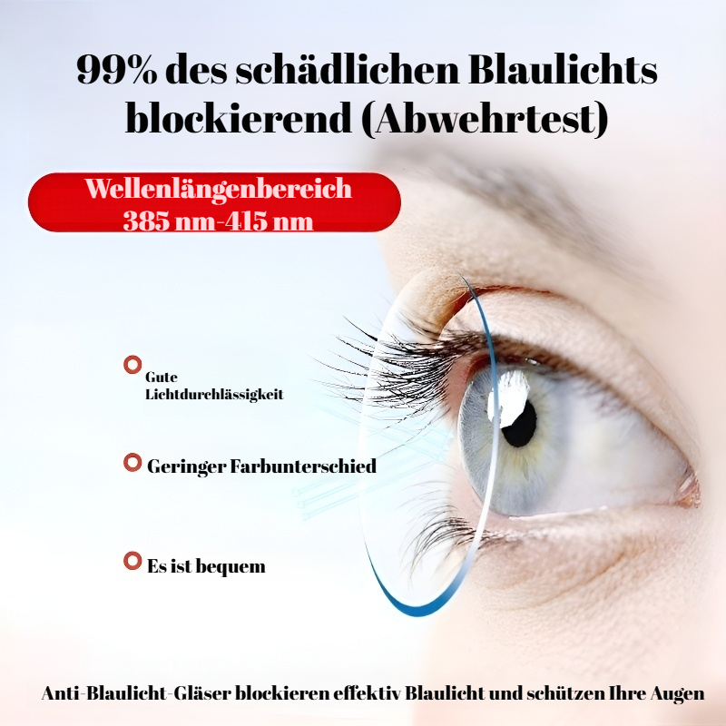 Ultrafederleichte Großrahmen-Multifokus-Lesebrille mit Titan-Gestell