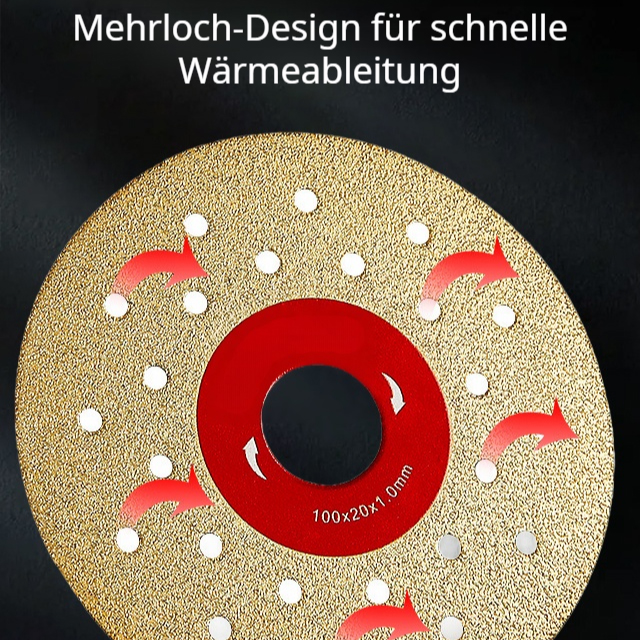 Spezielle Trennscheibe für Steinplatten