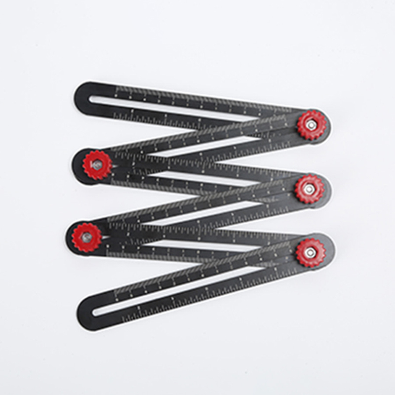 [Universal-Bohrwerkzeug] Multifunktionales Faltlineal