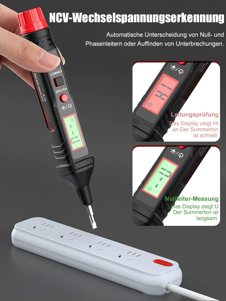 Intelligenter digitaler Spannungsprüfer