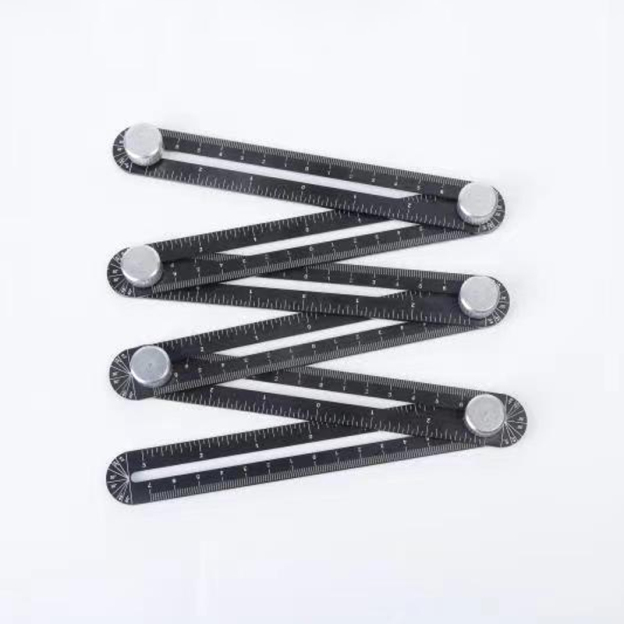 [Universal-Bohrwerkzeug] Multifunktionales Faltlineal