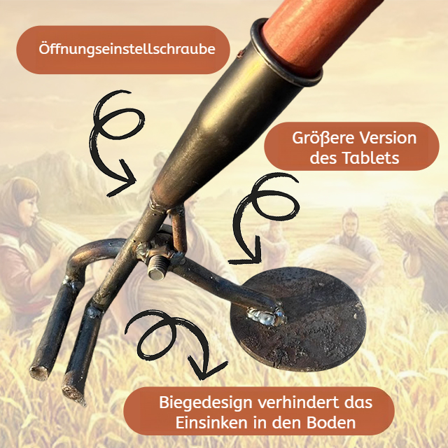 Multifunktionales landwirtschaftliches Stangenziehwerkzeug