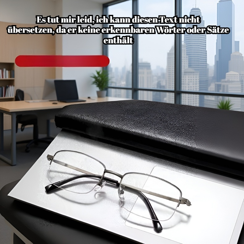 Ultralight Titanlegierung Business Herrenbrille