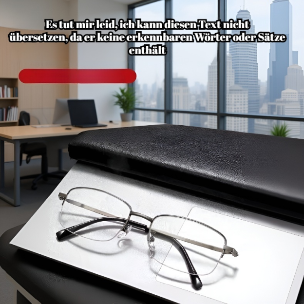 Ultralight Titanlegierung Business Herrenbrille