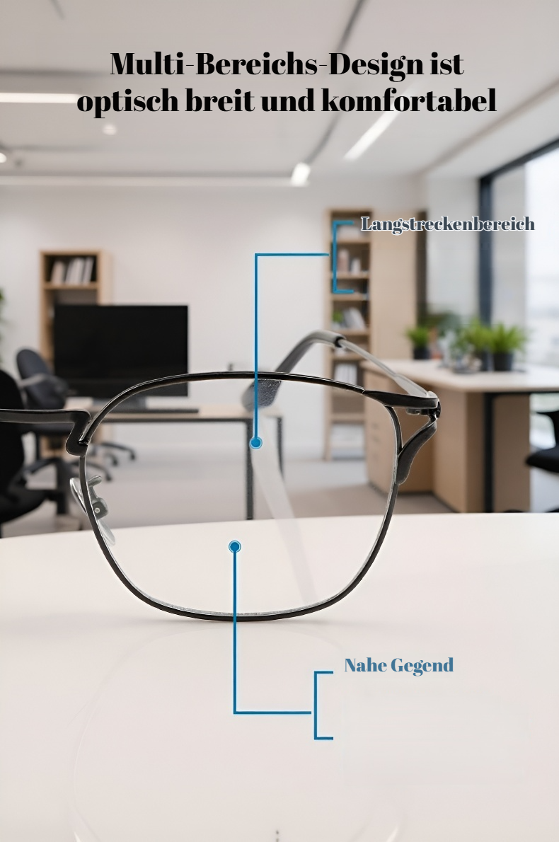 Tragekomfort der Blaulichtfilter-Lesebrille bei der Arbeit am Laptop