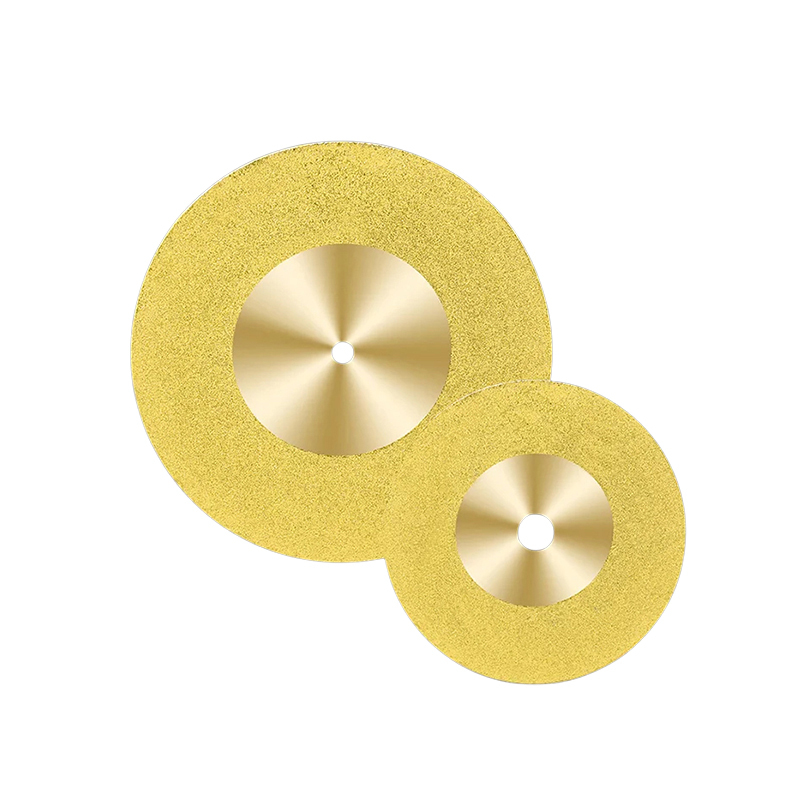 Wertes Set mit zehn Diamant-Sandpolier- und Trennscheiben 2 Pleuelstangen frei