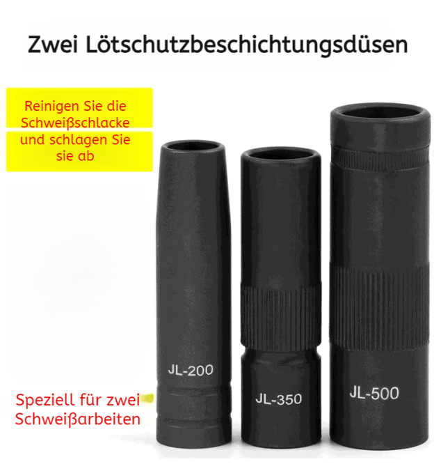 Zweiwege-Schweißpistole klebt nicht an der Schweißschlackenschutzdüse