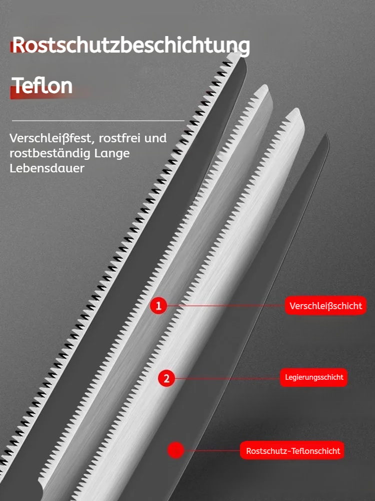 Hochwertige Handsäge aus Stahl, importiert aus Japan