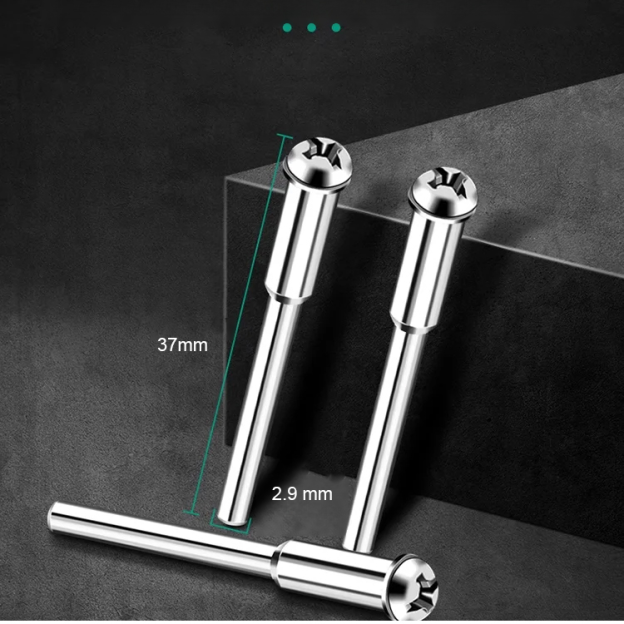 Wertes Set mit zehn Diamant-Sandpolier- und Trennscheiben 2 Pleuelstangen frei