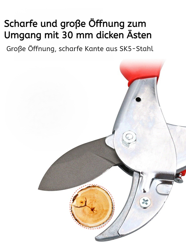 Federschere zum Arbeitsersparnis