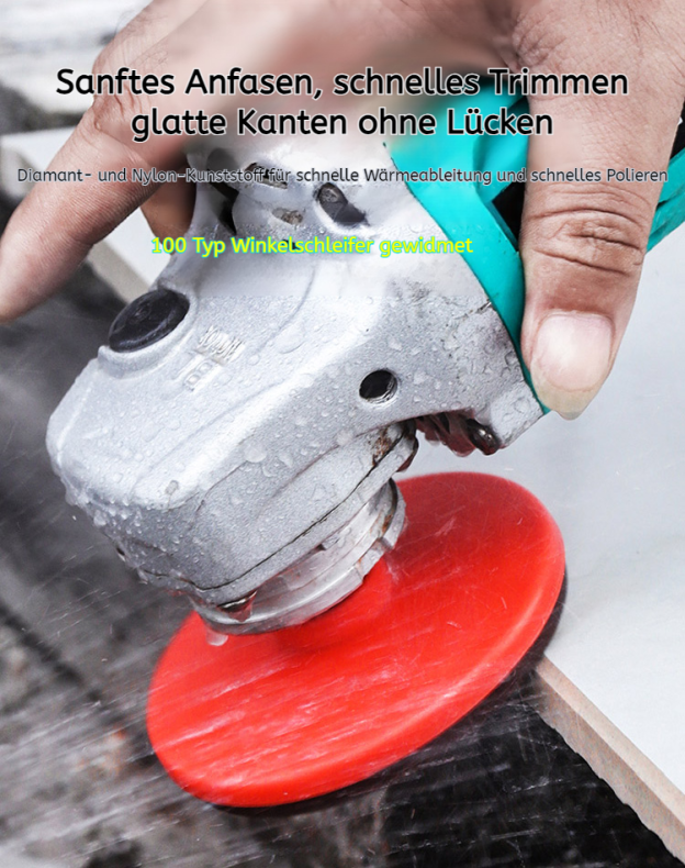 Integrierte Schleifscheibe