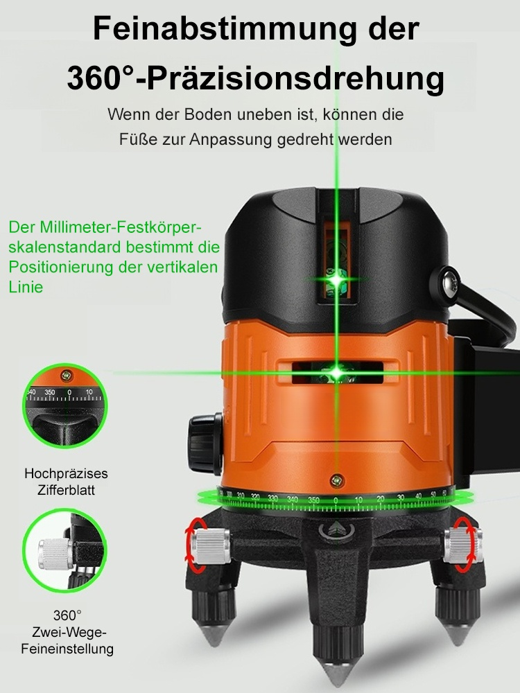 [Neu verbessertes intelligentes Laser-Nivelliergerät mit Berührungsfunktion