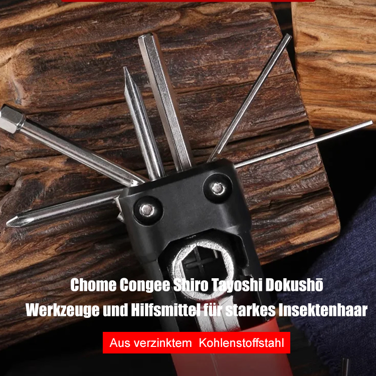 Multifunktionales tragbares Schraubenschlüssel-Set