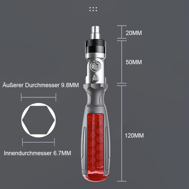Multifunktionaler tragbarer Schraubendreher-Satz