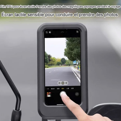 Support de téléphone portable à écran  tactile étanche à 360 degrés 