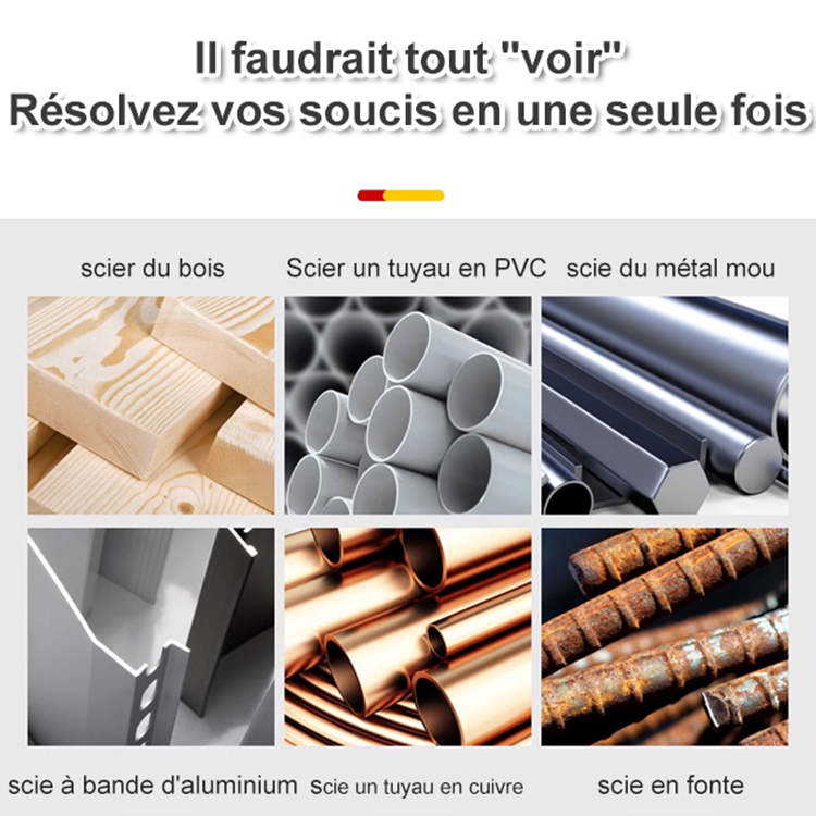 Lame de scie en acier rapide, petit jeu de lames de scie, lame de coupe pour meuleuse électrique