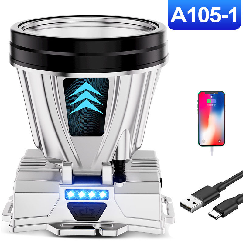 Phare à LED à faisceau long et puissant