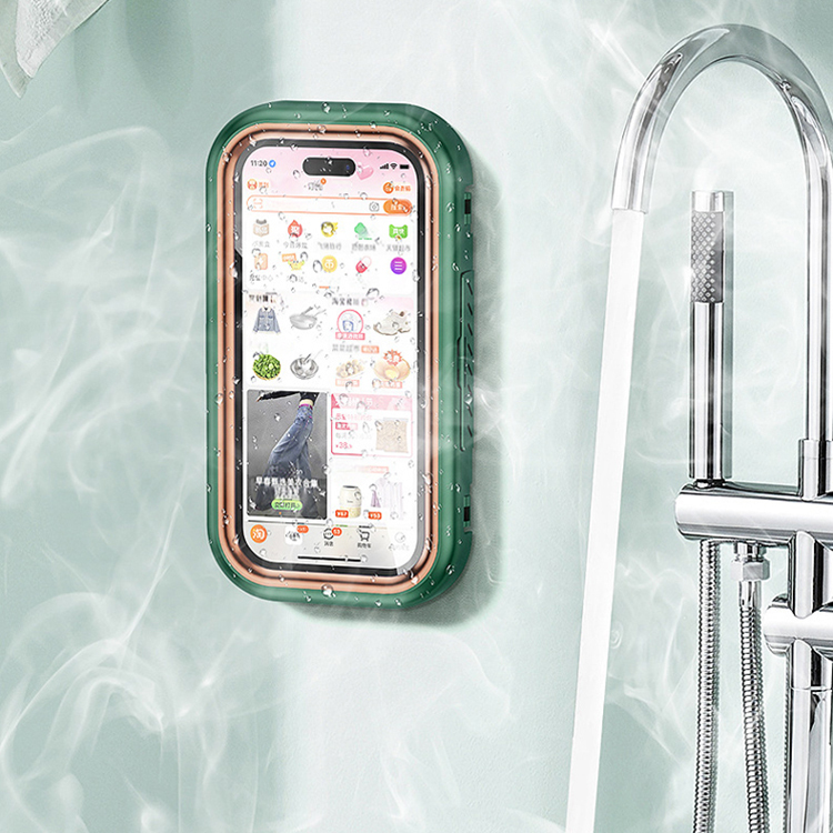 Étui pour téléphone portable mural étanche et anti-buée JC-Bathroom