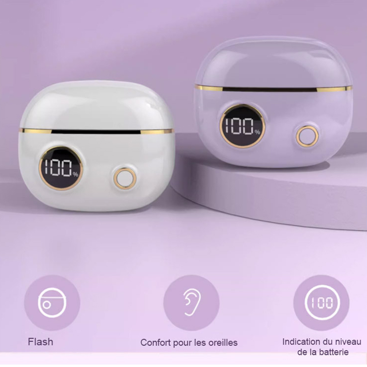 Nouveau casque Bluetooth numérique Macaron