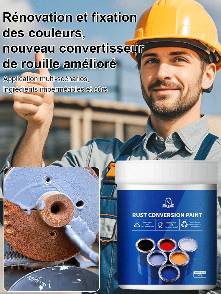 【nouvelle mise à niveau】Convertisseur de rouille（Remise à neuf/coloration）