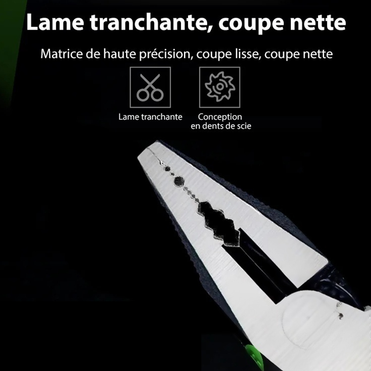 Pince à fil durable et peu gourmande en main-d'œuvre