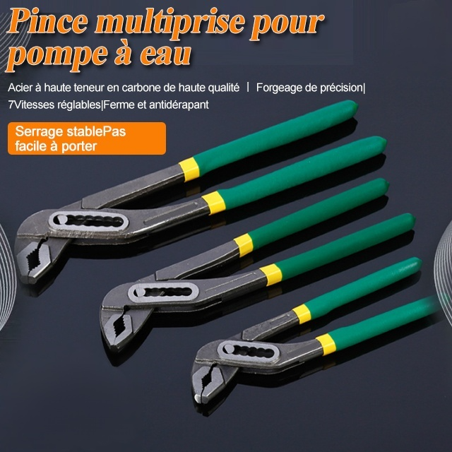 Pince multiprise pour pompe à eau