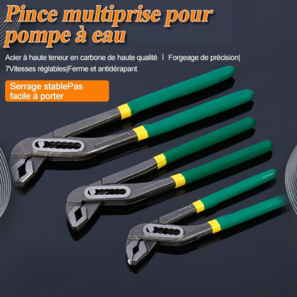 Pince multiprise pour pompe à eau